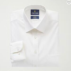 Stafford Ivory Travel Shirt